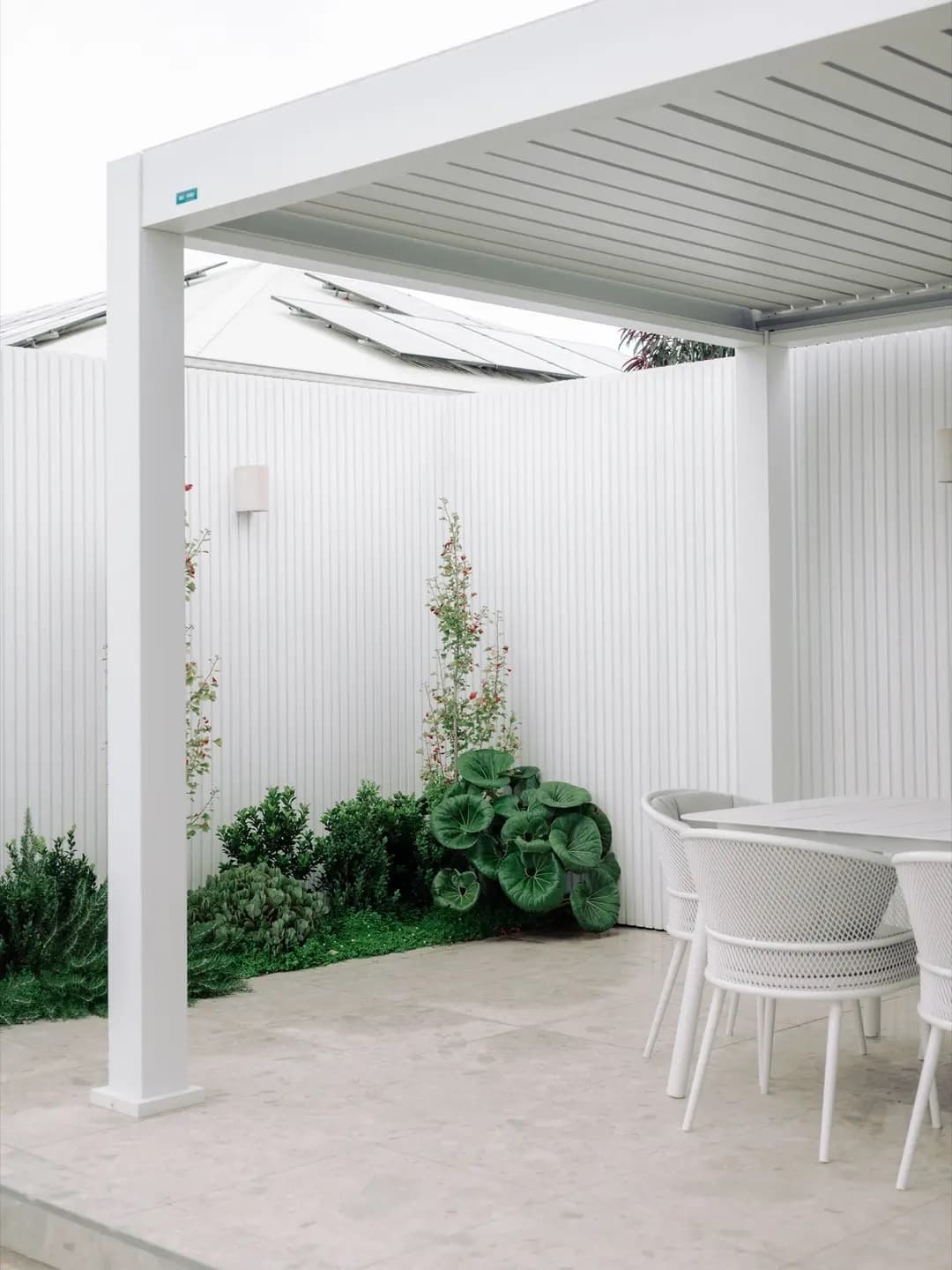 An outdoor living area built by HR Homestyle Projects